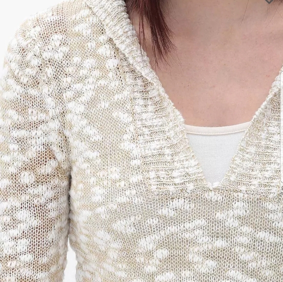 Roxy Sea Spray Warm Heart Sweater Sz S - Picture 3 of 9